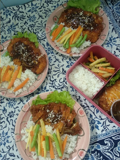 Foto resep Chicken Katsu Saus Teriyaki