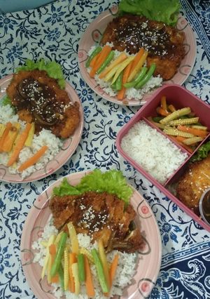 Foto resep Chicken Katsu Saus Teriyaki