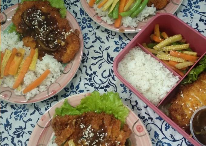 Resep Chicken Katsu Saus Teriyaki Oleh Sita Febriani Cookpad