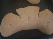 Una foto de pan con grasa vacuna