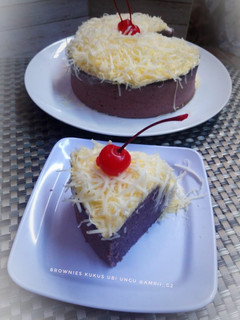 Foto resep Brownies Kukus Ubi Ungu