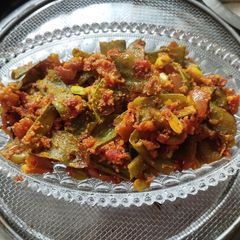 A picture of Flat beans sabji.