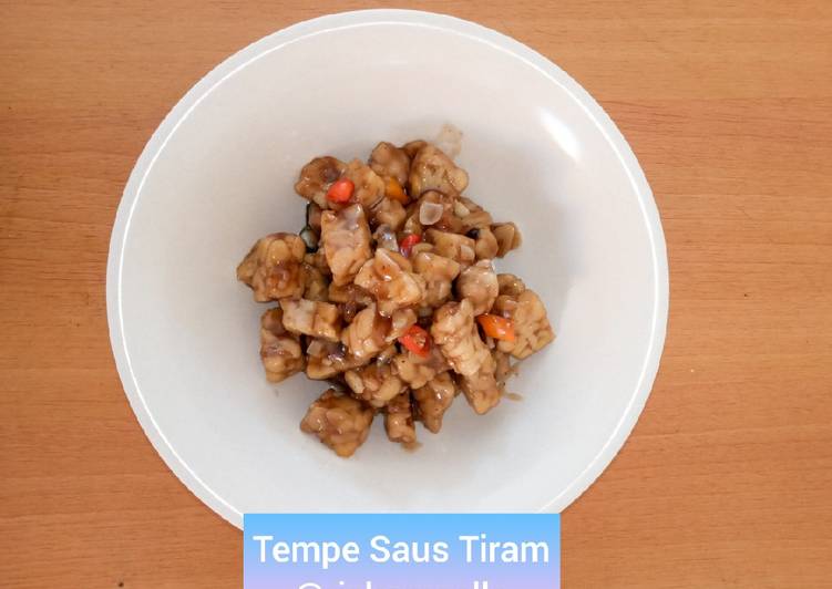 Bumbu Membuat Tempe Saus Tiram, Bikin Ngiler