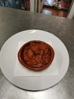 Una foto de Carne en salsa