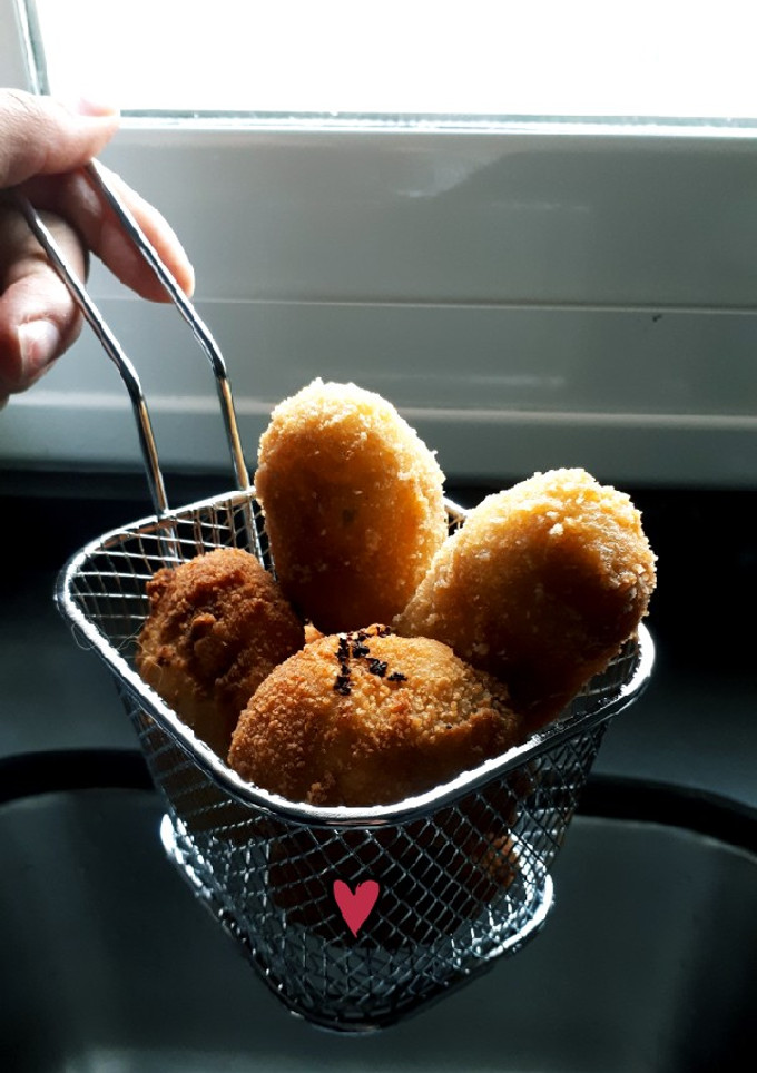 Una foto de Croquetas de roquefort