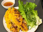 A picture of savoury crepes