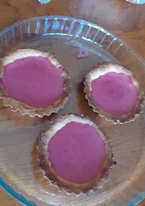 Une photo de Fond de tarte framboise