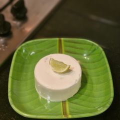 A picture of Coconut milk Panna cotta.