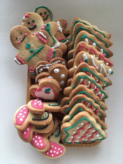 Una foto de Galletas navideñas