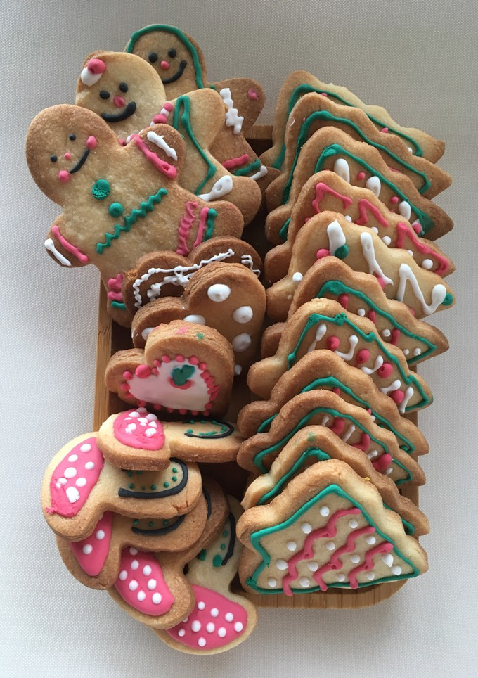 Una foto de Galletas navideñas