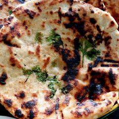 Whole wheat kulcha A picture of Whole wheat kulcha.