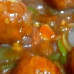 A picture of Veg manchurian.