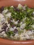 Arroz de Morcela Aromático com Toques de Coentros