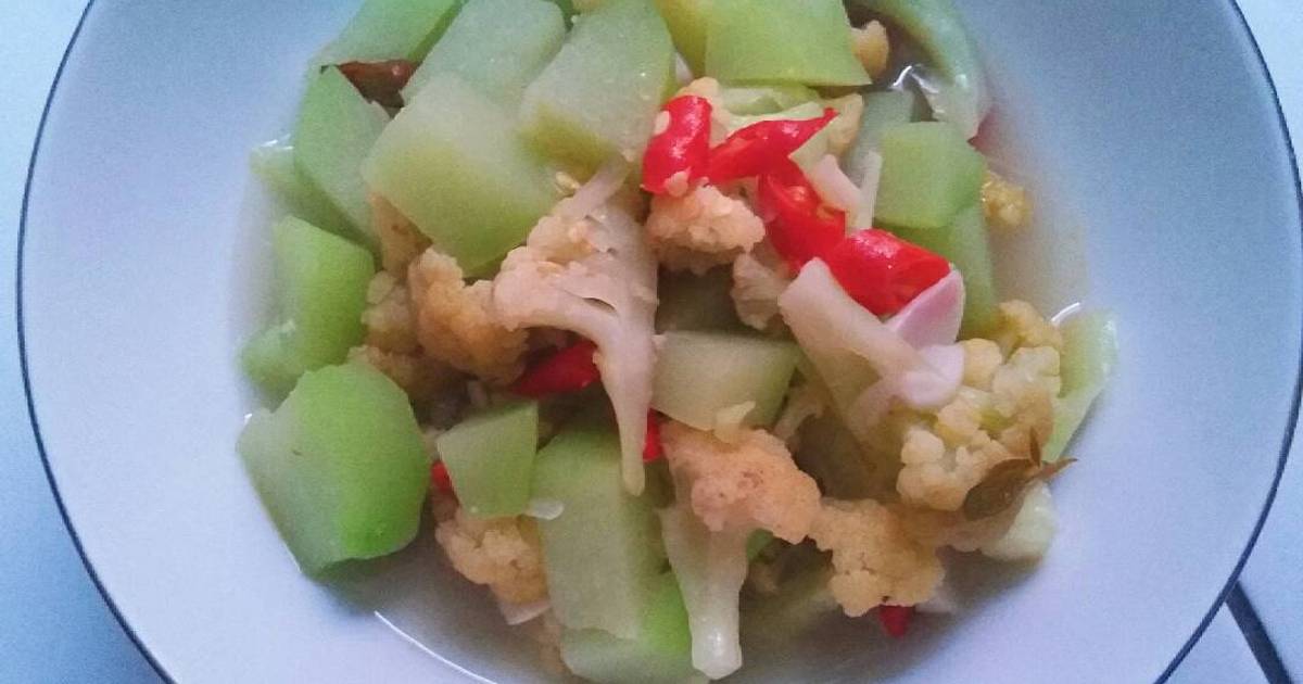 143 Resep Sayur Kembang Kol Labu Siam Enak Dan Mudah Cookpad