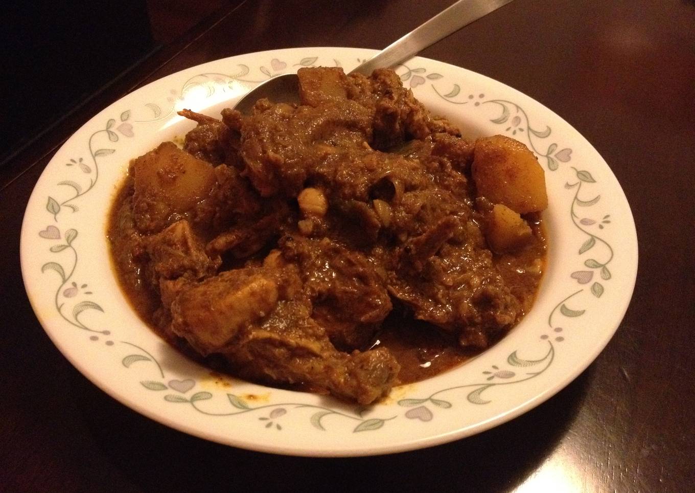 Spicy Chicken Curry South Indian Style