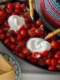 Burrata com Tomate Cherry