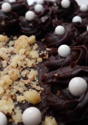 عکسی از دستور گاناش کاکائویی بدون شکلات و خامه