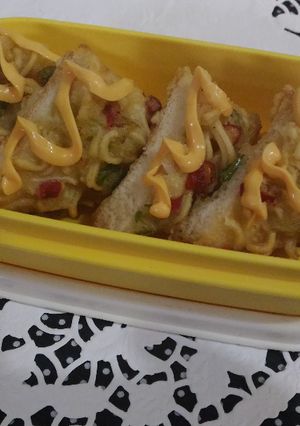 Foto resep Roti Selimut Mie