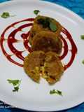 Cheese pavbhaji cutlets