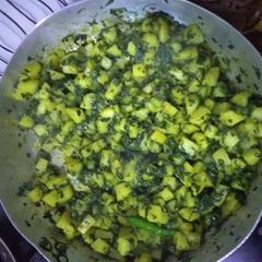 A picture of Aloo methi #my mum's recipe.