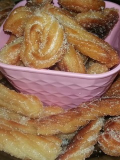 صورة لوصفة التشورو او خرينكو المقرمش بطريقة سهلة وبسيطة