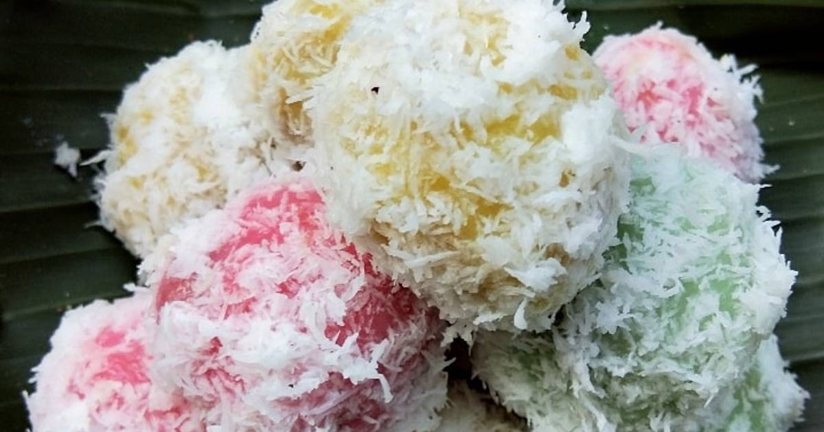 Resep Klepon Isi Unti Kelapa Oleh Wiwin Dewie Witriany Cookpad