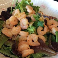 A picture of Shrimp in Garlic Sauce Salad (Gambas al Ajillo Salad).