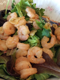 A picture of Shrimp in Garlic Sauce Salad (Gambas al Ajillo Salad).