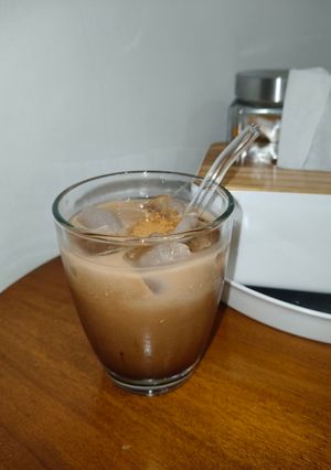 Foto resep Homemade Iced Cinnamon Mocha Latte (Low Caffeine)