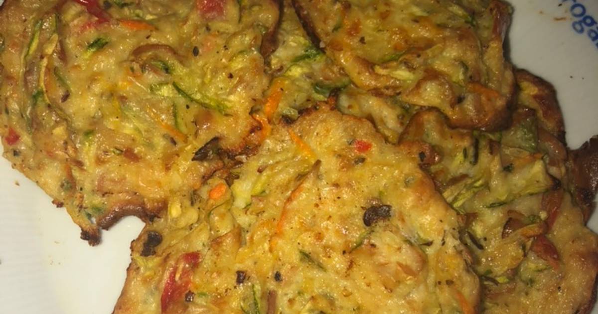 Croquetas de zucchini, zanahoria y otros vegetales Receta de graciela