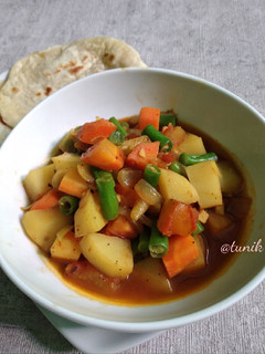 Foto resep Vegetable Curry