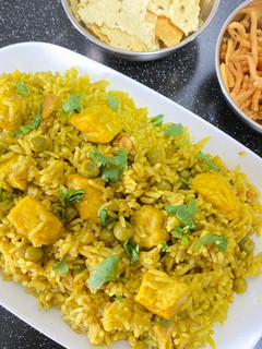 Coriander Paneer Biryani செய்முறை முக்கிய புகைப்படம்