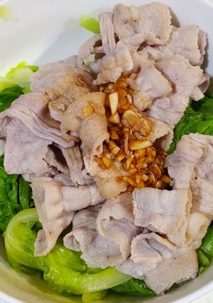 懶人版の蒜泥白肉 的食譜成品照片