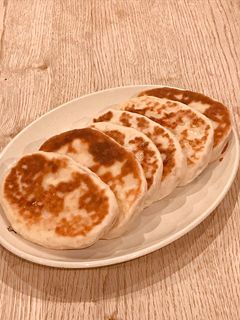 超簡單的印度烤餅 的食譜成品照片