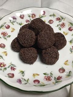 Una foto de Trufas de chocolate