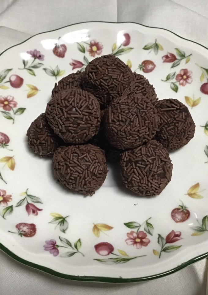 Una foto de Trufas de chocolate