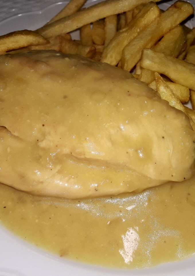 Una foto de Pechuguitas a la cerveza y mostaza
