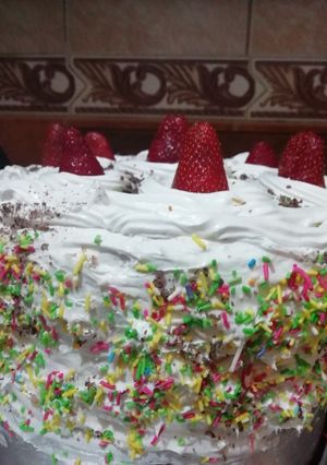 صورة لوصفة تورته 🎂 اول مره