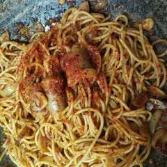 Sphagetti Hot Tuna sosis boncabe lvl 30 রেসিপির প্রধান ছবি