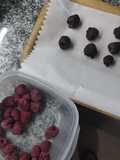 "Franui" (frambuesas con chocolate) 🍫