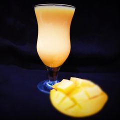 A picture of Mango lassi.
