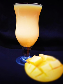 A picture of Mango lassi.
