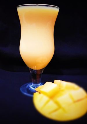 A picture of Mango lassi.