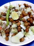 Boiled chana mashala
