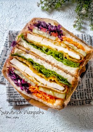 Foto resep Sandwich Wanpaku