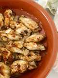 Alitas de pollo con salsa al vermut rojo en #cecofry