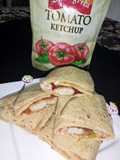 Chicken pita wraps