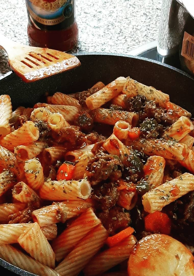 Una foto de Tortiglioni a la Bolognesa