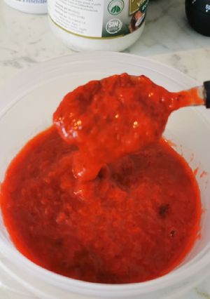 Una foto de Mermelada de fresa light