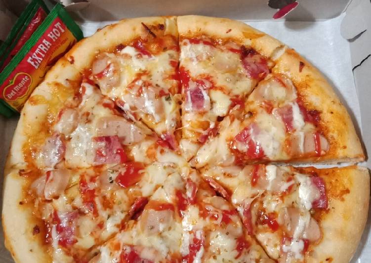 Langkah Mudah untuk Membuat Pizza home made yang Lezat Sekali